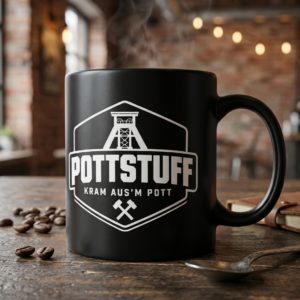 Kaffeepott Schwarz